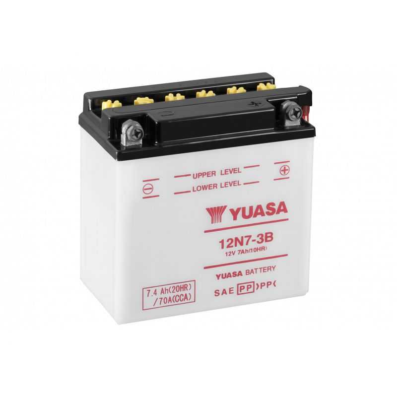 BATTERIE YUASA YUMICRON 12N7-3B 1206Y