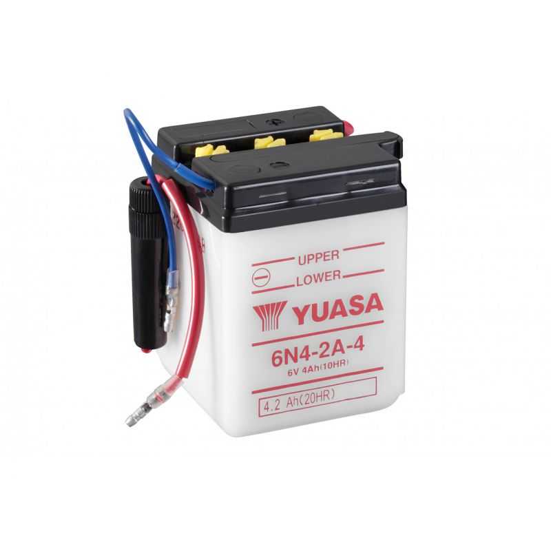 BATTERIE YUASA CONVENTIONAL 6N4-2A-4604BY