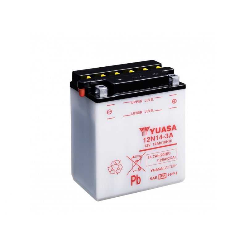 BATTERIE YUASA YUMICRON 12N14-3A
