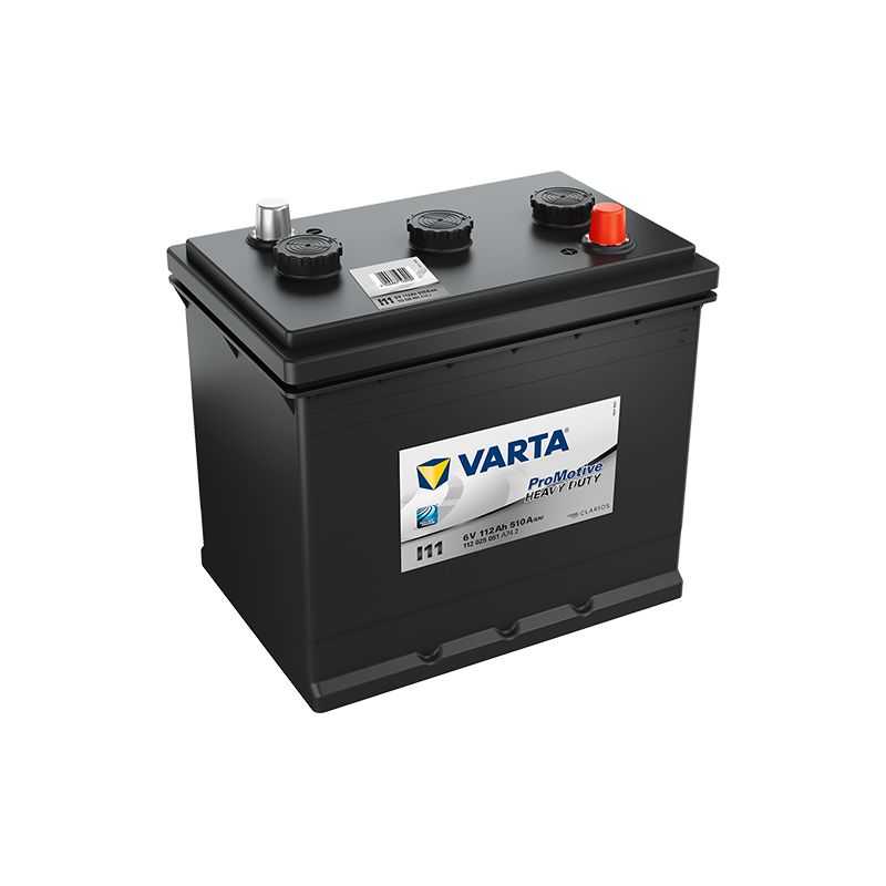 BATTERIE VARTA PROMOTIVE BLACK I11 6V 112AH 510A 112025V