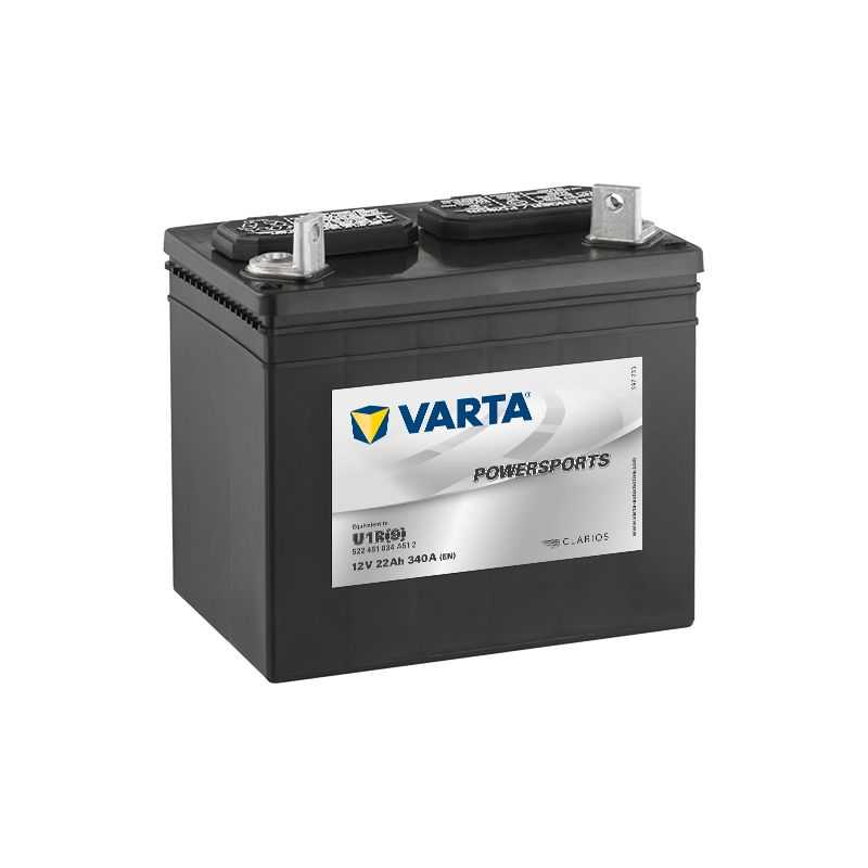 BATTERIE VARTA 12V 22AH 340A +DU1R9V