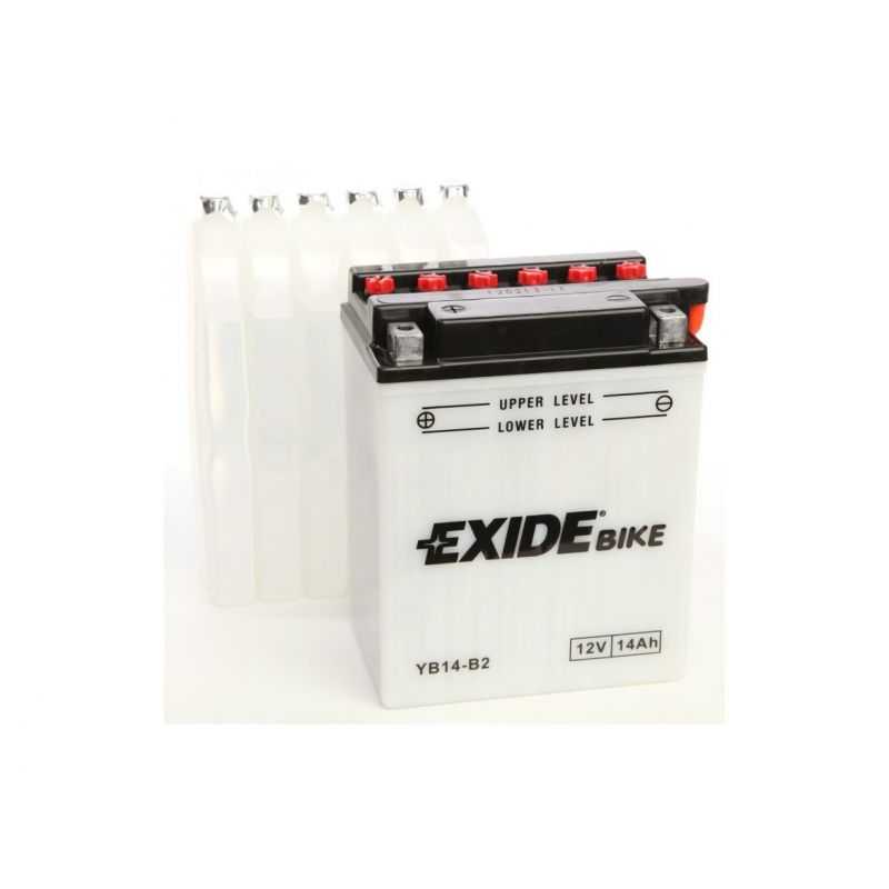 BATTERIE EXIDE CONVENTIONAL 12V YB14-B2/EB14-B2