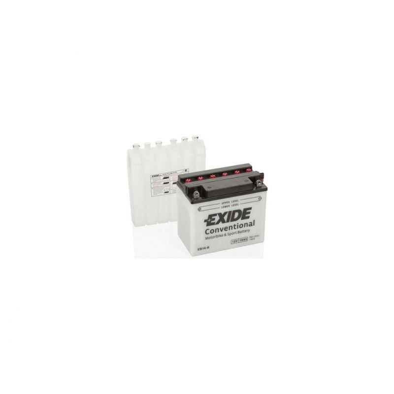 BATTERIE EXIDE CONVENTIONAL 12V EB16-B/YB16-B