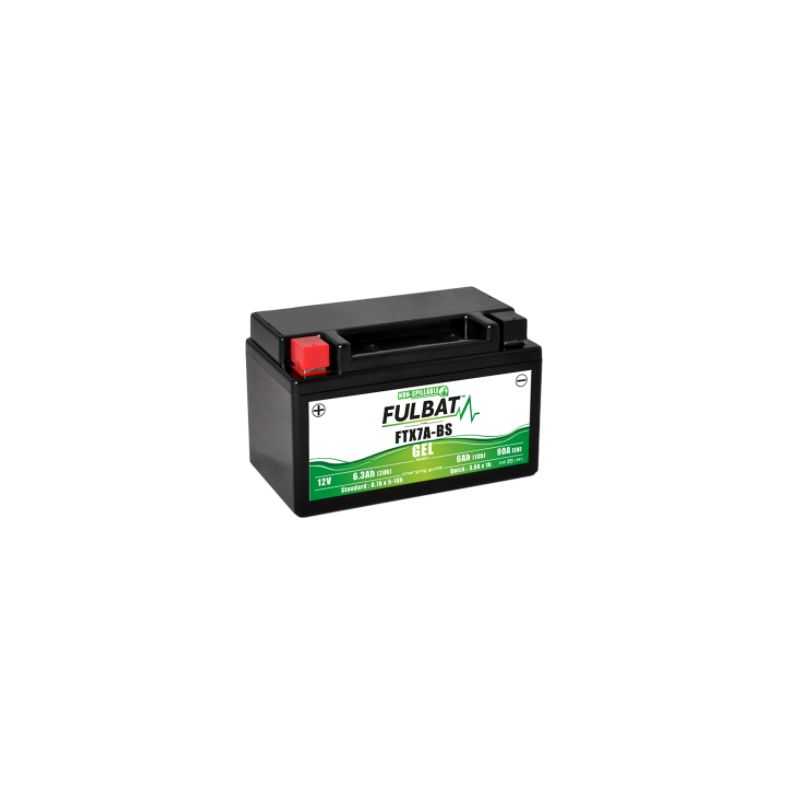 Batterie Moto FULBAT FTX7A-BS GEL / YTX7A-BS