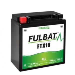 Batterie Moto FULBAT FTX16 GEL / YTX16
