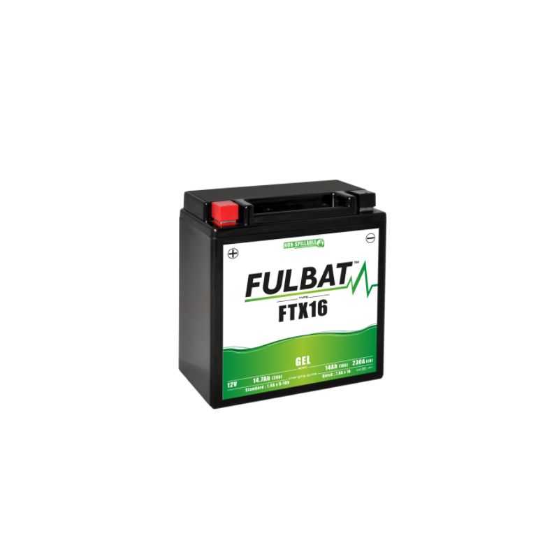 Batterie Moto FULBAT FTX16 GEL / YTX16