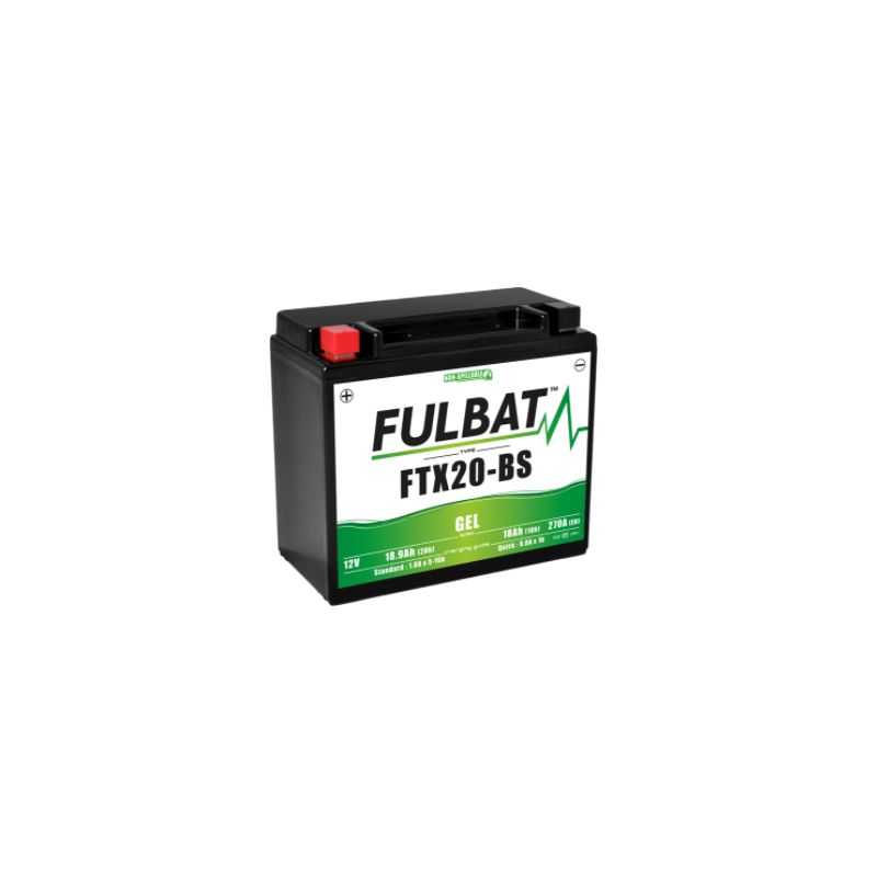 Batterie Moto FULBAT FTX20-BS GEL / YTX20-BS