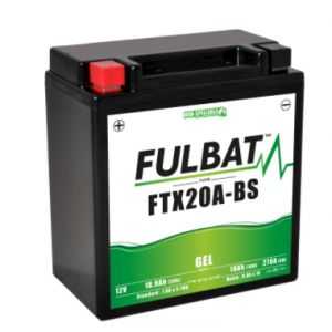 Batterie Moto FULBAT FTX20A-BS GEL / YTX20A-BS