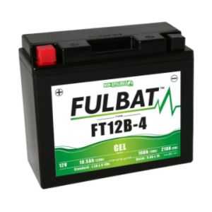 Batterie Moto FULBAT FT12B-4 GEL / YT12B-BS