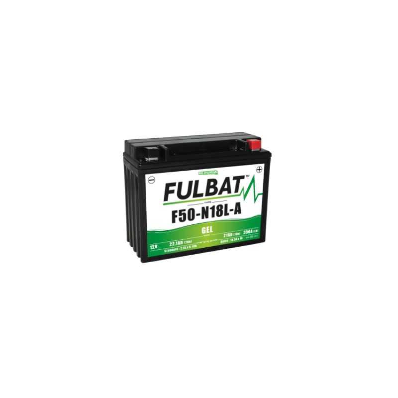 Batterie Moto FULBAT F50-N18L-A GEL (12N18-3A) / Y50-N18L-A