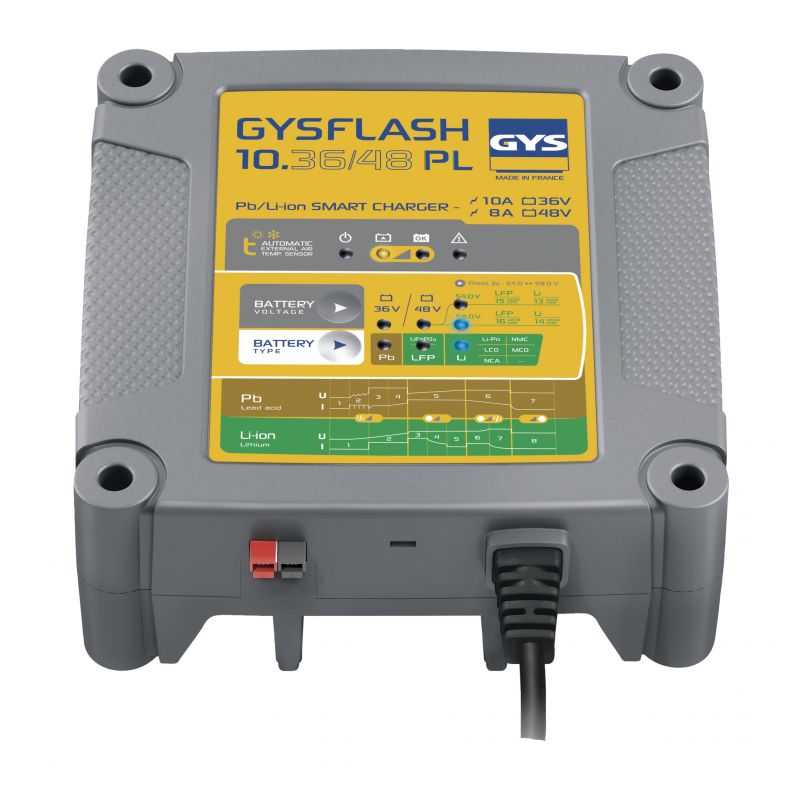 CHARGEUR DE BATTERIE GYSFLASH 10.36/48 PL