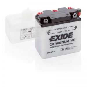 BATTERIE EXIDE CONVENTIONAL 6V 6N6-3B-1