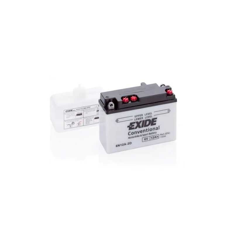 BATTERIE EXIDE CONVENTIONAL 6V 6N12A-2D