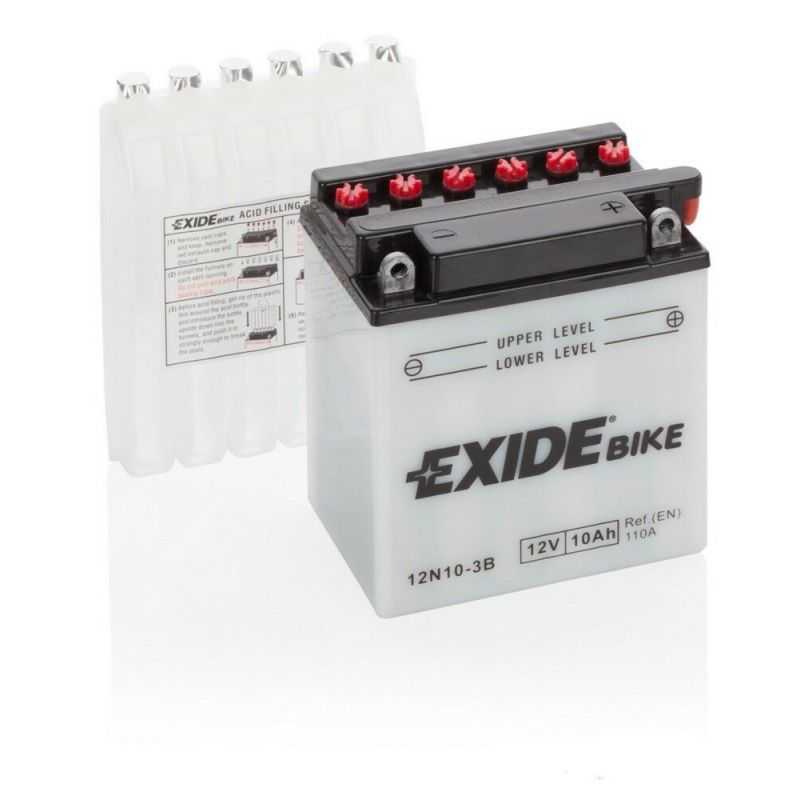 BATTERIE EXIDE CONVENTIONAL 12V 12N10-3B
