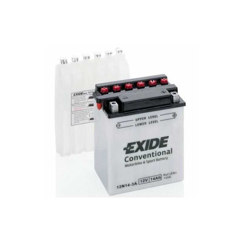 BATTERIE EXIDE CONVENTIONAL 12V 12N14-3A