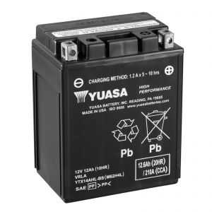 BATTERIE YUASA AGM YTX14AHL-BS1236HY