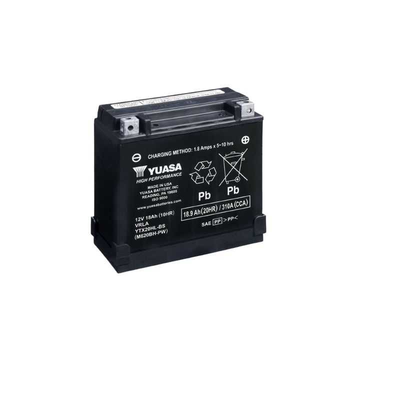 BATTERIE YUASA AGM YTX20HL-BS-PW