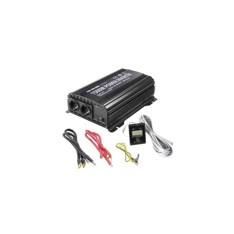 CONVERTISSEUR GYS PSW 1500W - 12V, TELECOMMANDE DE SURVEILLANCE