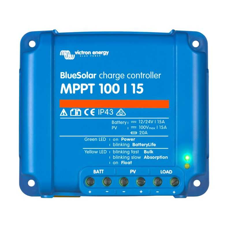 Régulateur Victron BlueSolar MPPT 100/15 Retail