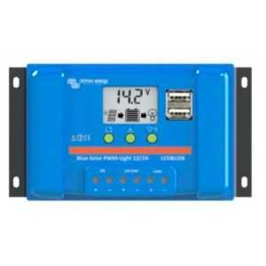 Régulateur Victron BlueSolar PWM-LCD&USB 12/24V-20A