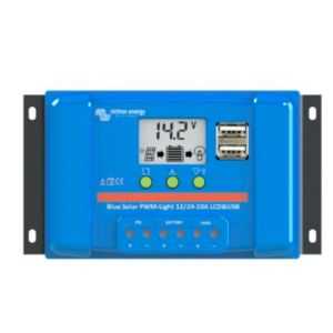 Régulateur Victron BlueSolar PWM-LCD&USB 12/24V-30A