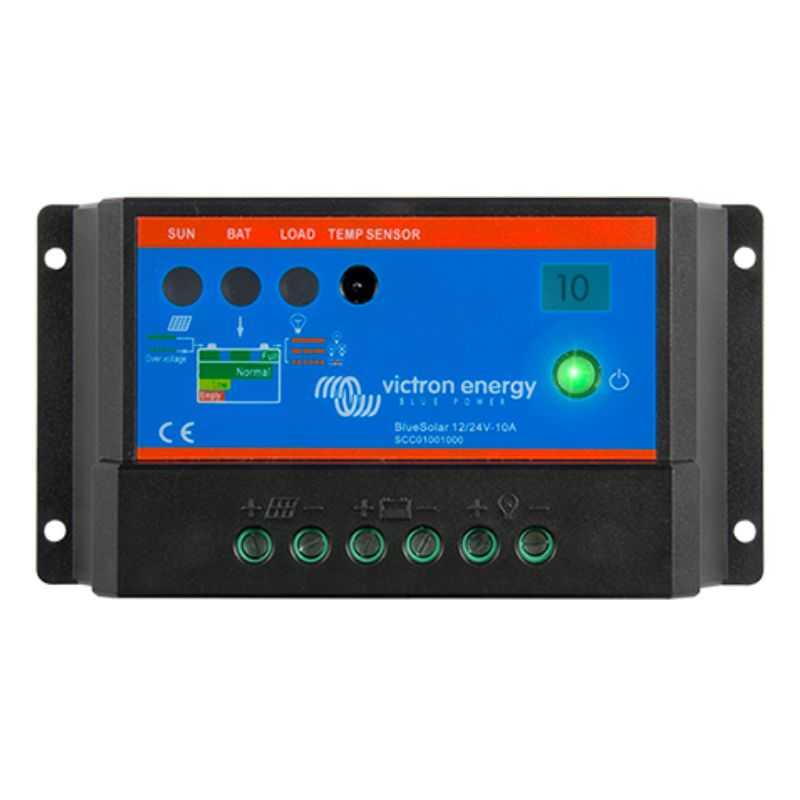 Régulateur Victron BlueSolar PWM-Light Charge Controller 12/24V-10A