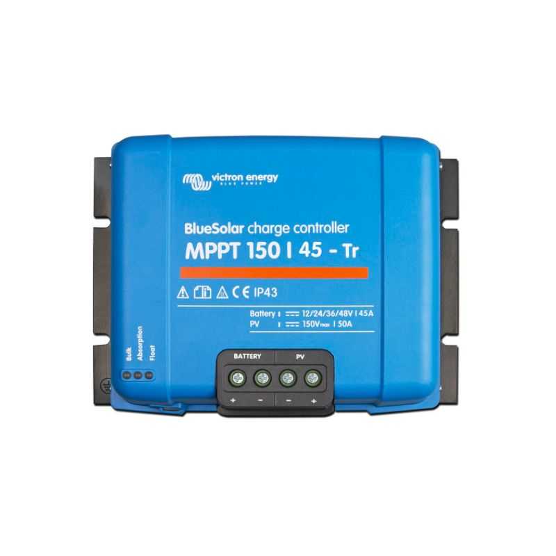 Régulateur Victron BlueSolar MPPT 150/45-Tr