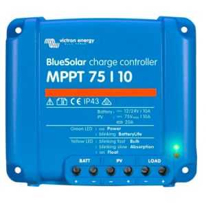 Régulateur Victron Bluesolar MPPT 75/10 Retail