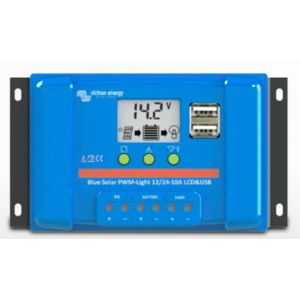 Régulateur Victron BlueSolar PWM-LCD&USB 12/24V-10A
