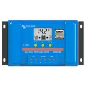 Régulateur Victron BlueSolar PWM-LCD&USB 12/24V-5A