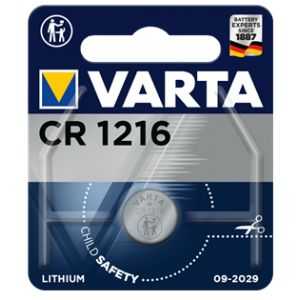 PILE LITHIUM CR1216 - 3V - BL1