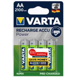 ACCU AA / R06 - 2100MAH PRE-CHARGES - BL4