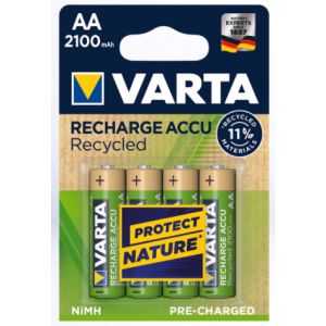 VARTA ACCU RECYCLED AA/R6 X4 2100MAH