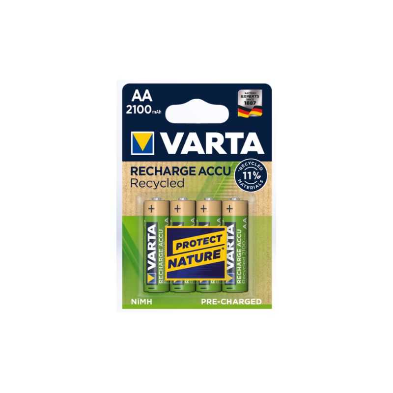 VARTA ACCU RECYCLED AA/R6 X4 2100MAH