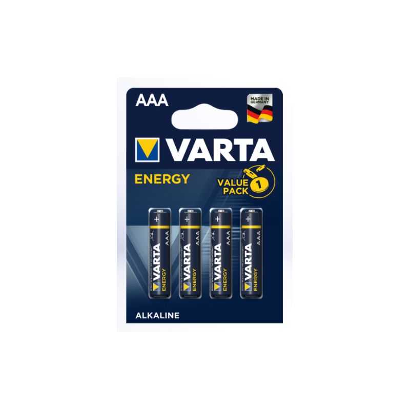 VARTA ENERGY PILE ALCALINE AAA/LR03 X4