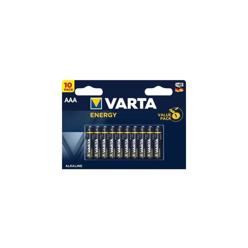 VARTA ENERGY PILE ALCALINE AAA/LR03 X10