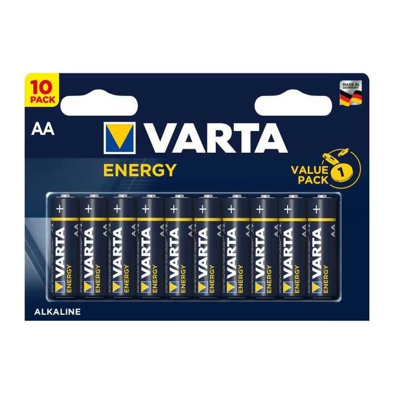VARTA ENERGY PILE ALCALINE AA/LR03 X10