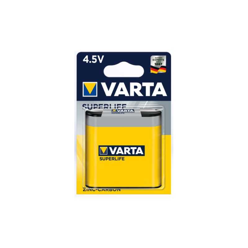 VARTA 4,5V/3R12 X1 PILE SALINE