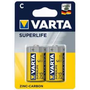 VARTA C/R14 X2 PILE SALINE 1.5V