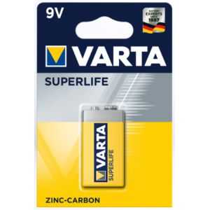 VARTA 9V/6F22 X1 PILE SALINE