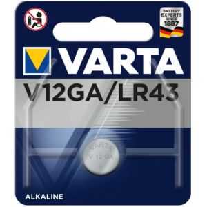 PILE ALCALINE LR43 / V12GA - 1.5V - BL1