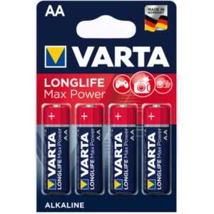 PILE ALCALINE LONGLIFE MAX POWER AA / LR06 - 1.5V - BL4