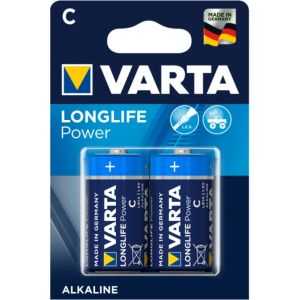 VARTA LONGLIFE POWER PILE ALCALINE C / LR14 - 1.5V - BL2