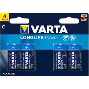 VARTA LONGLIFE POWER PILE ALCALINE C / LR14 - 1.5V - BL4