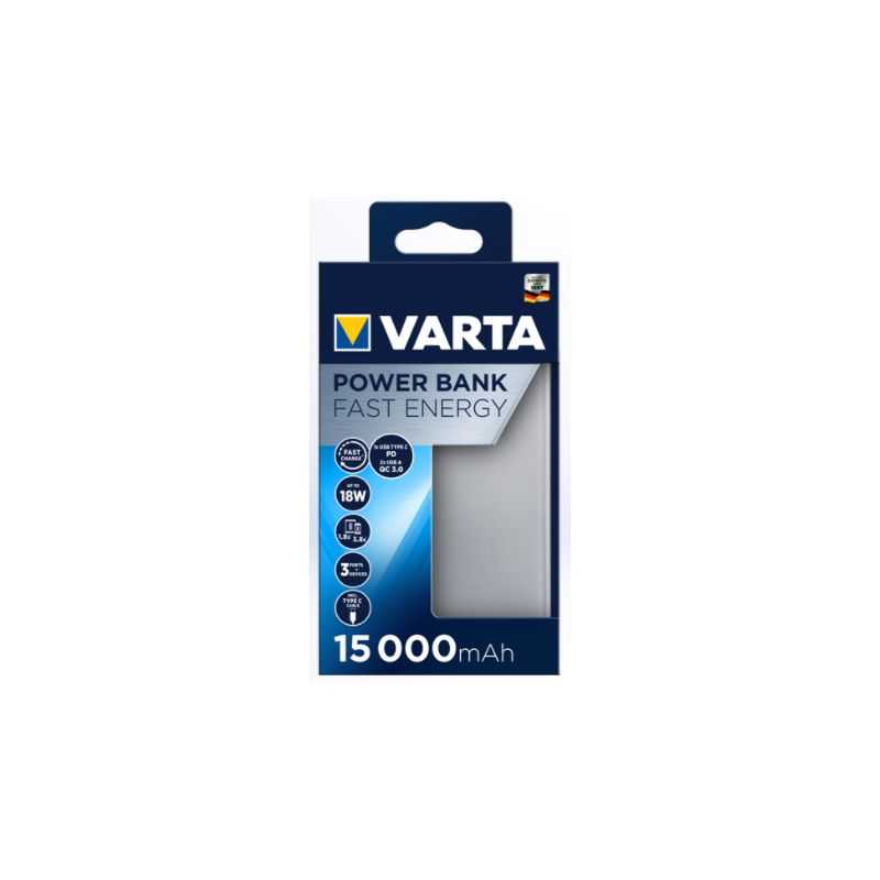 VARTA POWERBANK FAST ENERGY 15000MAH