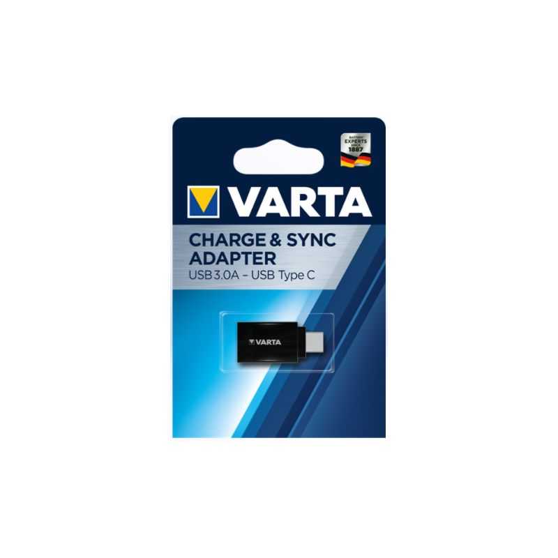 VARTA ADAPTATEUR USB IN / TYPE C OUT