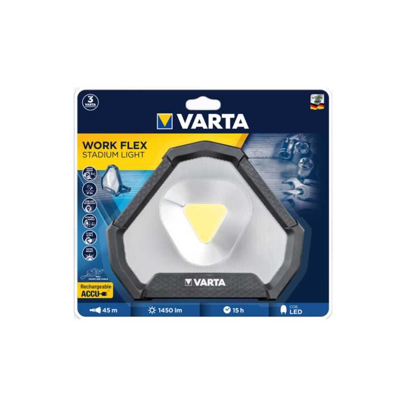 VARTA PROJECTEUR RECHARGEABLE 1450 LUMENS