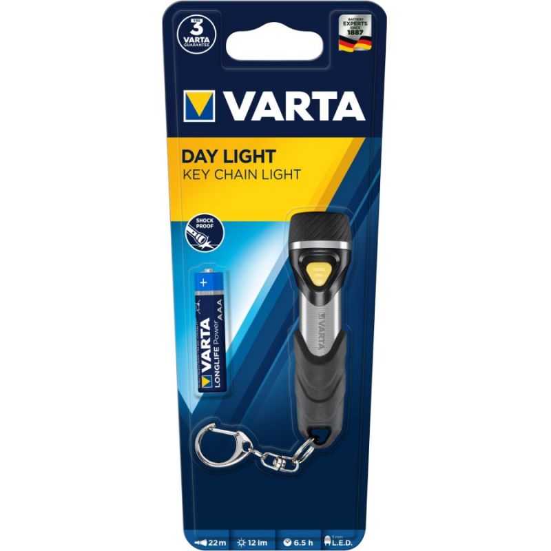 VARTA PORTE CLES AAA X 1 INCLUE LED 12LM