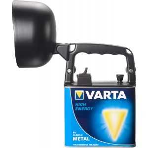 VARTA PROJECTEUR WORK LIGHT BL40 LED 4W + PILE 4LR25-2 ALC 190LM PORTEE 430M