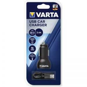 VARTA CHARGEUR ALLUME CIGARE + MICRO USB
